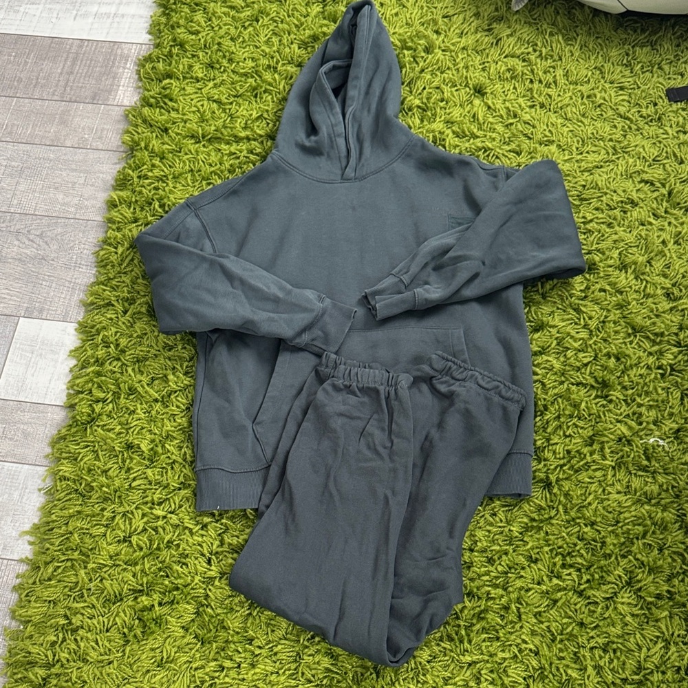 Zara Kids Matching Set in Dark Gray